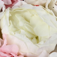 New 6* Artificial Flower Wall Hydrangea Panel Bouquet Wedding Party Home Decor