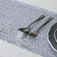 12″x108″ Glitter Dining Table Runner Sequin for Birthday Wedding Supplies Decor