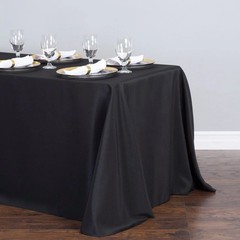 Event Linen & Decor Bundle – Black/Burgundy – Full Party Set (140+ Pieces)