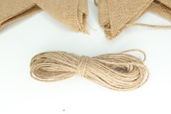 (2) – 15pcs Burlap Banner DIY Party Decor for Birthday Wedding Baby Shower Party