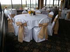 50 NATURAL Burlap Jute Hessian Chair Sash Bow Sashes Wedding Event Venue Decor