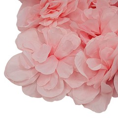 6pcs Artificial Flower Walls Pink Dahlia Rose Panels for Wedding Décor 15*15in