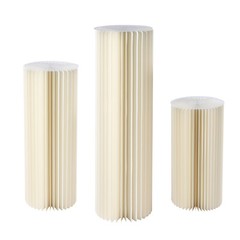 3 PCs Cylinder Flowers Stand Wedding Party Garden Centerpiece Display Decoration