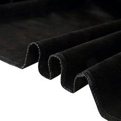 BLACK 8 ft Premium Velvet Backdrop Curtain Party Wedding Event Booth Decorations