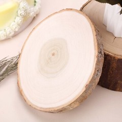 Natural Round Poplar 7-9″ wide Wood Slices Wedding Decorations Centerpieces SALE