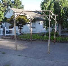Driftwood Chuppah Wedding Arch Arbor Canopy Huppah Jewish Ceremony H 7 ft W 6 ft