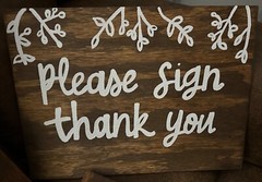 Custom Wedding Signs Set