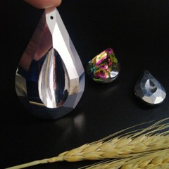 10pcs Rainbow Color Crystal SunCatcher Chandelier Lamp Prisms Home Part Hanging