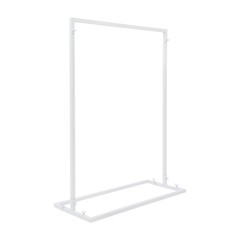 1×0.75M Wedding Arch Backdrop Metal Stand Flowers Balloons Frame Party For Decor