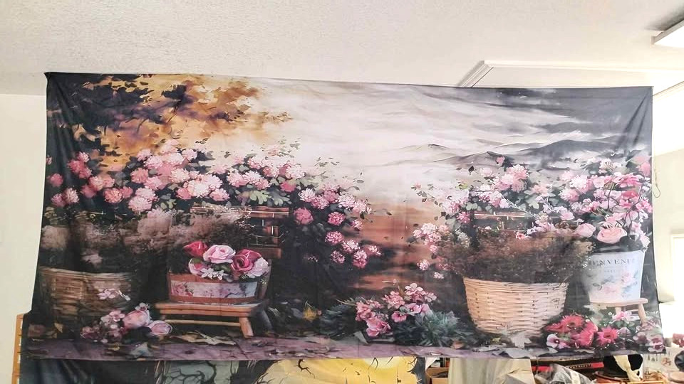 Garage banner wedding spring 6ft x 13ft XL