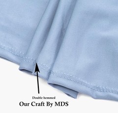 50 Light Blue Spandex Chair Band