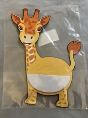 Assorted 3D Jungle Safari Animal Honeycomb Paper Decorations 7 Piece Set Shower