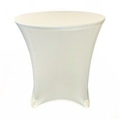 Round Spandex Table Covers, Stretch Tablecloth for Lowboy Cocktail Tables