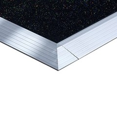 Portable Commercial Dance Floor 27×27 Black Waterproof Tiles Wedding Event Party