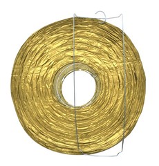 Mudra Crafts 12 Inch Round Chinese Gold Paper Lanterns Hanging Decor | 10 PCs…