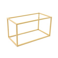 Gold Home Wedding Plant Use Decoration 2-Piece Display Flower Bucket Stand
