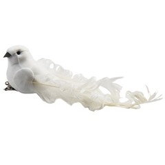 Pack of 4 Foam Doves Artificial Peace Doves for Wedding Beautiful Bird Decor