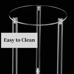 10 Pcs Acrylic Flower Stand Wedding Centerpiece Bouquet Backdrop Decor HOT