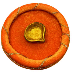 Shaadi Walay Yellow Mehndi Plate / Thali / Tray | Wedding | (Pack of 4 plates)
