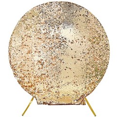 7.5 feet Big Payette Sequin Round Backdrop STAND COVER Party Events Decorations