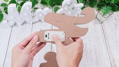 Rustic Light-Up Mr & Mrs Wedding Table Sign – 31in Wooden Letters, Anniversary D