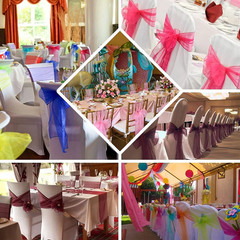 Elegant Organza Chair Sashes Sheer Fabric Sashes for Weddings, Parties, and Spec