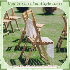 Reserved Wedding Chair Sign Banner Loving Memory Signs for Wedding with Love fro