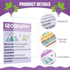 13 Pcs Social Studies Classroom Decorations Civilizations Poster Civilizations H