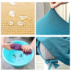 Chair Covers Dining Room Removable Seat Protector Cover Slipcover Wedding Decor