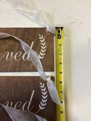 Hobby Lobby Wood Wedding Reserved Sign—SET OF 4