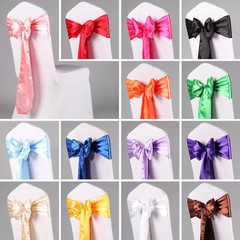 50pcs Wedding Satin Aisle Runner High Quality 22 Colors!