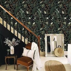 Dark Green Fern Botanical Shelf Liner Contact Paper Self Adhesive Vinyl Decor…