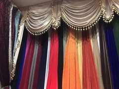 Newly Handmade Luxury Home Theater Velvet Curtain Drape Church School Stage