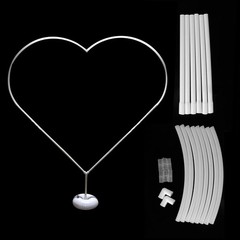 Large Balloon Arch Kit Wedding Heart Arch Stand Love Balloon Column Arch Frame