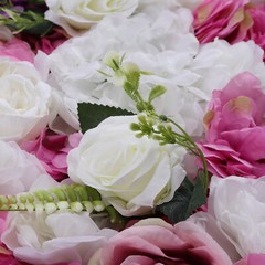 Wedding Party Artificial Waterproof Flower Wall Durable Bouquet Background 60X40
