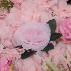 12pcs Artificial Flower Panels 24″x16″ Romantic Floral Backdrop Wedding Decor