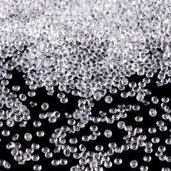 10000PCS Fake Diamonds, 4.5mm Mini Clear Diamonds Decoration Acrylic Crystal …