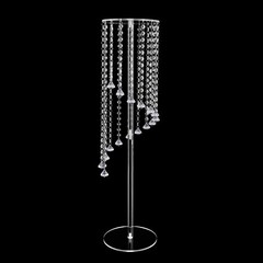 10 Pack Acrylic Crystal Flower Stand 80cm Tall Wedding Centerpiece