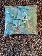 10 Pk Chair Sashes – Spandex Satin Bows Tied, Wedding Anniversary Decorations
