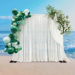 10*10ft Square Backdrop Stand，Adjustable Background Holder，Wedding Backdrop Rack