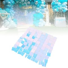 8PCS Glitter Wall Backdrop Shimmery Wall Panel For Party Decoration Easy To Use