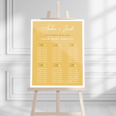 Wedding Seating Chart, Personalized Wedding Welcome Sign, Party Decorations