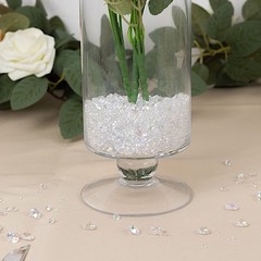 4000 Iridescent Acrylic Diamond Beads Vase Fillers DIY Crafts Party Decorations
