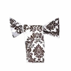 100 pcs Wholesale LOT Damask Flocking CHAIR SASHES Bow Ties Wedding Party Supply