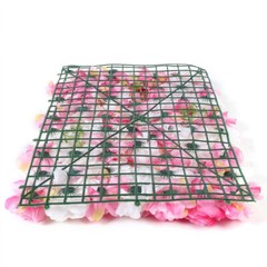 8× Rose Flower Wall Panels Artificial Silk Wedding Supply Decor Party Floral NEW