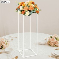 20PCS Geometric Flower Stand For Wedding,Metal Flower Stand,Wedding Flower Stand