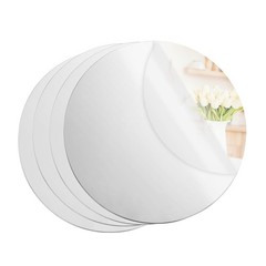 16 Pack 8 Inch Acrylic Round Mirrors for Centerpieces, 2 mm Thickness Non-Gla…