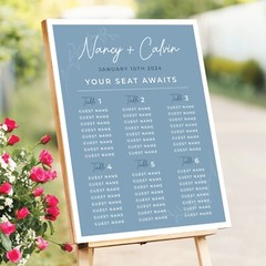 Wedding Seating Chart, Personalized Wedding Welcome Sign, Party Decorations