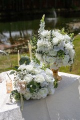 Luxury White Wedding Floral Collection | Complete Ceremony & Reception Package