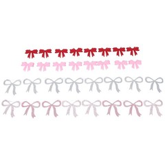 1 Set Felt Bow Garland Banner for Mother’s Day Bunting Party Hanging Decoration